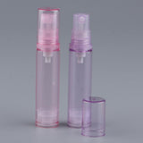 Maxbell Maxbell 3Pcs 10ml Empty Airless Pump Bottles Refillable Cosmetic Containers Pink