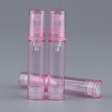 Maxbell Maxbell 3Pcs 10ml Empty Airless Pump Bottles Refillable Cosmetic Containers Pink