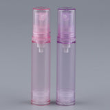 Maxbell Maxbell 3Pcs 10ml Empty Airless Pump Bottles Refillable Cosmetic Containers Pink