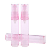 Maxbell Maxbell 3Pcs 10ml Empty Airless Pump Bottles Refillable Cosmetic Containers Pink