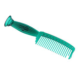 Maxbell Maxbell Wide-tooth Smooth Comb Plastic Detangling Hairbrush for Reducing Hair Loss Green
