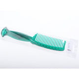 Maxbell Maxbell Wide-tooth Smooth Comb Plastic Detangling Hairbrush for Reducing Hair Loss Green