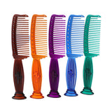 Maxbell Maxbell Wide-tooth Smooth Comb Plastic Detangling Hairbrush for Reducing Hair Loss Green