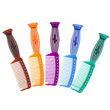 Maxbell Maxbell Wide-tooth Smooth Comb Plastic Detangling Hairbrush for Reducing Hair Loss Green