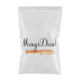 Maxbell Maxbell Wide-tooth Smooth Comb Plastic Detangling Hairbrush for Reducing Hair Loss Orange