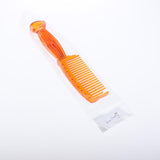 Maxbell Maxbell Wide-tooth Smooth Comb Plastic Detangling Hairbrush for Reducing Hair Loss Orange