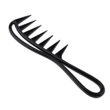 2 Pieces Men's Oily Hair Pick Comb Salon Dye Hairdressing Styling Wide Tooth