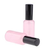 Maxbell Maxbell 2pcs Empty Glass Pump Spray Bottle for Perfum Toner Amber Atomizer Pink 50ml