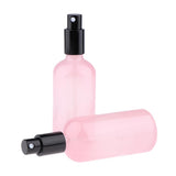 Maxbell Maxbell 2pcs Empty Glass Pump Spray Bottle for Perfum Toner Amber Atomizer Pink 100ml