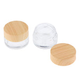 Maxbell Maxbell 2 Pcs Makeup Pot Empty Cosmetic Jars Lotion Cream Gel Containers Clear 5g
