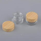 Maxbell Maxbell 2 Pcs Makeup Pot Empty Cosmetic Jars Lotion Cream Gel Containers Clear 5g