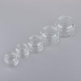 Maxbell Maxbell 2 Pcs Makeup Pot Empty Cosmetic Jars Lotion Cream Gel Containers Clear 5g