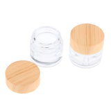 Maxbell Maxbell 2 Pcs Makeup Pot Empty Cosmetic Jars Lotion Cream Gel Containers Clear 10g