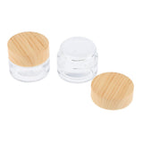 Maxbell Maxbell 2 Pcs Makeup Pot Empty Cosmetic Jars Lotion Cream Gel Containers Clear 15g