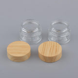 Maxbell Maxbell 2 Pcs Makeup Pot Empty Cosmetic Jars Lotion Cream Gel Containers Clear 15g