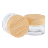 Maxbell Maxbell 2 Pcs Makeup Pot Empty Cosmetic Jars Lotion Cream Gel Containers Clear 15g