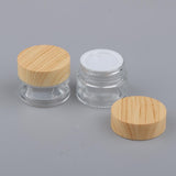 Maxbell Maxbell 2 Pcs Makeup Pot Empty Cosmetic Jars Lotion Cream Gel Containers Clear 15g