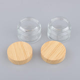 Maxbell Maxbell 2 Pcs Makeup Pot Empty Cosmetic Jars Lotion Cream Gel Containers Clear 30g