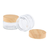 Maxbell Maxbell 2 Pcs Makeup Pot Empty Cosmetic Jars Lotion Cream Gel Containers Clear 30g