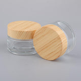 Maxbell Maxbell 2 Pcs Makeup Pot Empty Cosmetic Jars Lotion Cream Gel Containers Clear 30g