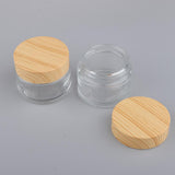 Maxbell Maxbell 2 Pcs Makeup Pot Empty Cosmetic Jars Lotion Cream Gel Containers Clear 50g