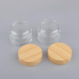 Maxbell Maxbell 2 Pcs Makeup Pot Empty Cosmetic Jars Lotion Cream Gel Containers Clear 50g