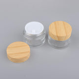Maxbell Maxbell 2 Pcs Makeup Pot Empty Cosmetic Jars Lotion Cream Gel Containers Clear 50g
