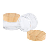 Maxbell Maxbell 2 Pcs Makeup Pot Empty Cosmetic Jars Lotion Cream Gel Containers Clear 50g