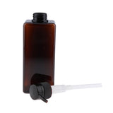 Maxbell Maxbell Empty Plastic Shampoo Conditioner Pump Bottle Refillable Container 650ml Dark Brown