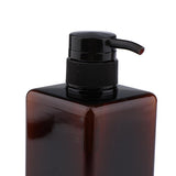 Maxbell Maxbell Empty Plastic Shampoo Conditioner Pump Bottle Refillable Container 650ml Dark Brown