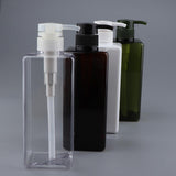 Maxbell Maxbell Empty Plastic Shampoo Conditioner Pump Bottle Refillable Container 650ml Dark Brown