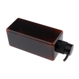 Maxbell Maxbell Empty Plastic Shampoo Conditioner Pump Bottle Refillable Container 650ml Dark Brown