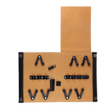 Maxbell Maxbell 8pcs Durable Hair Scissors Storage Pouch Beard Shears Organizer Holder Case