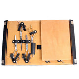 Maxbell Maxbell 8pcs Durable Hair Scissors Storage Pouch Beard Shears Organizer Holder Case
