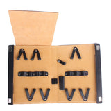 Maxbell Maxbell 8pcs Durable Hair Scissors Storage Pouch Beard Shears Organizer Holder Case