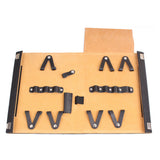 Maxbell Maxbell 8pcs Durable Hair Scissors Storage Pouch Beard Shears Organizer Holder Case