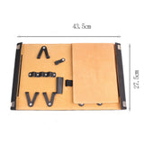 Maxbell Maxbell 8pcs Durable Hair Scissors Storage Pouch Beard Shears Organizer Holder Case
