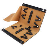 Maxbell Maxbell 8pcs Durable Hair Scissors Storage Pouch Beard Shears Organizer Holder Case