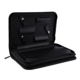 Maxbell Maxbell Soft Leather Hair Scissor Shears Case Hairdressing Comb Pouch Holster Black