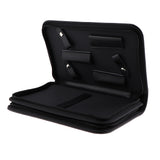 Maxbell Maxbell Soft Leather Hair Scissor Shears Case Hairdressing Comb Pouch Holster Black