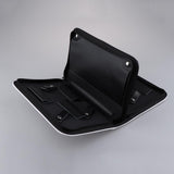 Maxbell Maxbell Soft Leather Hair Scissor Shears Case Hairdressing Comb Pouch Holster White