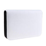 Maxbell Maxbell Soft Leather Hair Scissor Shears Case Hairdressing Comb Pouch Holster White