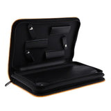 Maxbell Maxbell Soft Leather Hair Scissor Shears Case Hairdressing Comb Pouch Holster Yellow