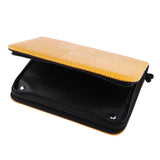Maxbell Maxbell Soft Leather Hair Scissor Shears Case Hairdressing Comb Pouch Holster Yellow