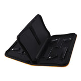Maxbell Maxbell Soft Leather Hair Scissor Shears Case Hairdressing Comb Pouch Holster Yellow