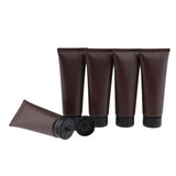 Maxbell Maxbell 5x Empty Squeeze Tube Makeup Lotion Container Face Wash Cream Bottle 100ml