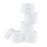 Maxbell Maxbell 5Pcs Empty Plastic Cosmetic Cream Jars Pots Refillable Makeup Containers 30g
