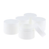 Maxbell Maxbell 5Pcs Empty Plastic Cosmetic Cream Jars Pots Refillable Makeup Containers 30g