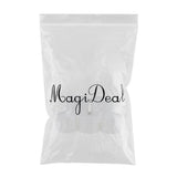 Maxbell Maxbell 5Pcs Empty Plastic Cosmetic Cream Jars Pots Refillable Makeup Containers 30g