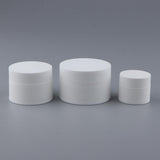 Maxbell Maxbell 5Pcs Empty Plastic Cosmetic Cream Jars Pots Refillable Makeup Containers 30g